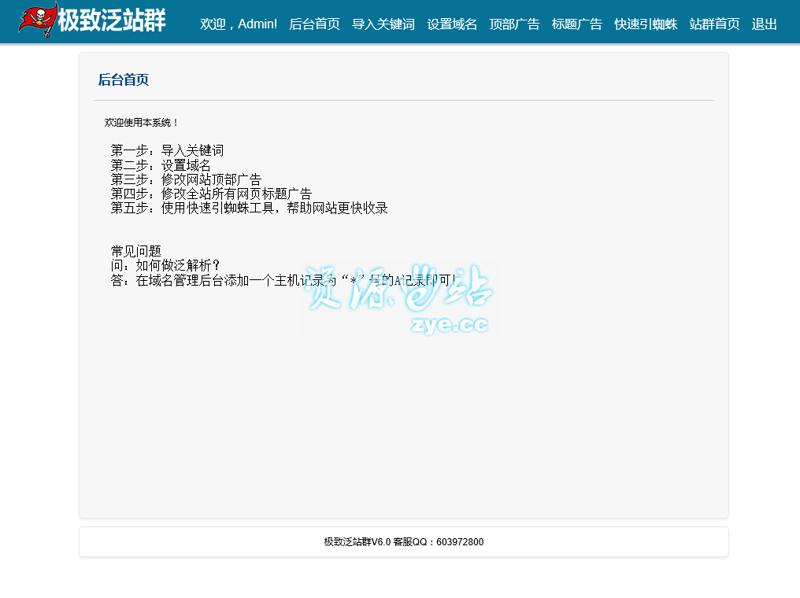 站群程序的发展与演变